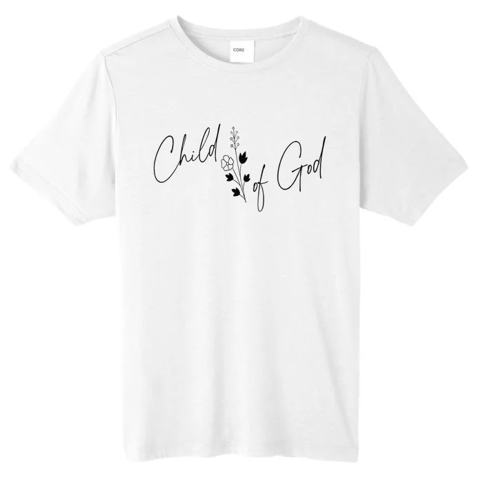 I Am A Child Of God John 31 Christian Cross Bible Psalm ChromaSoft Performance T-Shirt