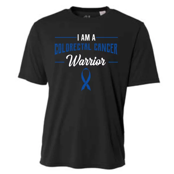 I Am A Warrior Colorectal Cancer Crc Rectal Cancer Advocate Gift Cooling Performance Crew T-Shirt