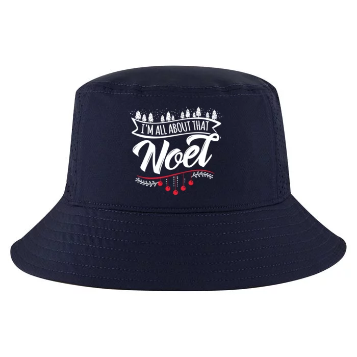 I Am All About That Noel Cute Xmas Gift Cool Comfort Performance Bucket Hat