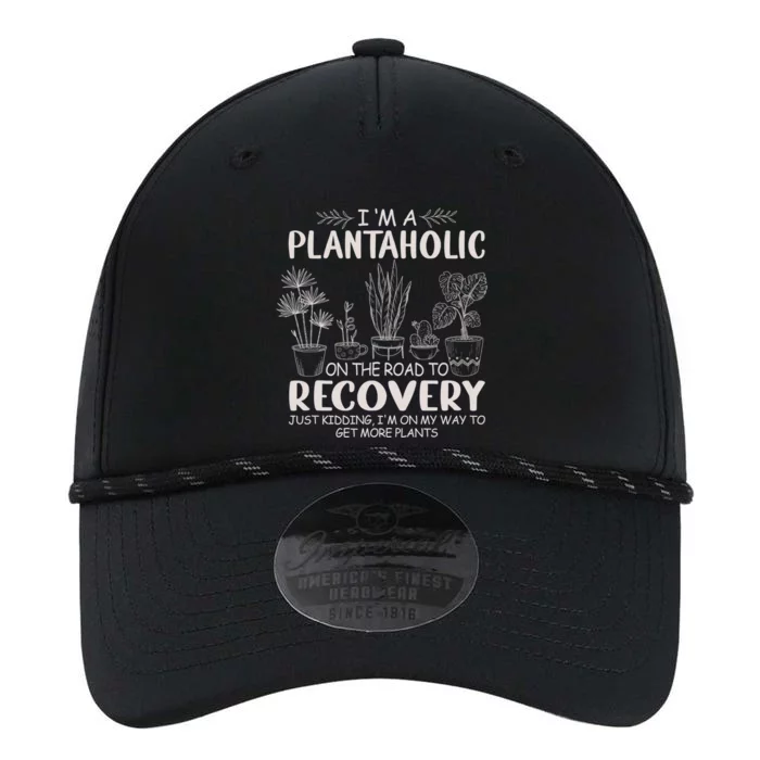 I Am A Plantaholic On The Road To Recovery Funny Plant Lover Performance The Dyno Cap