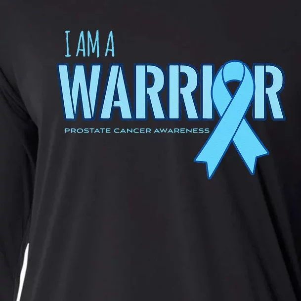 I Am A Warrior Prostate Cancer Awareness Cooling Performance Long Sleeve Crew