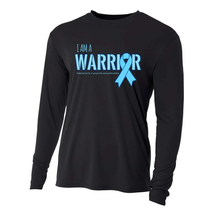 I Am A Warrior Prostate Cancer Awareness Cooling Performance Long Sleeve Crew