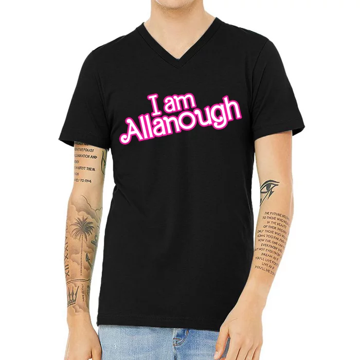 I Am Allanough V-Neck T-Shirt