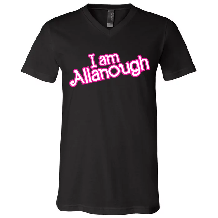 I Am Allanough V-Neck T-Shirt