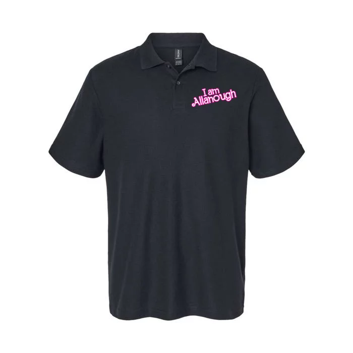 I Am Allanough Softstyle Adult Sport Polo