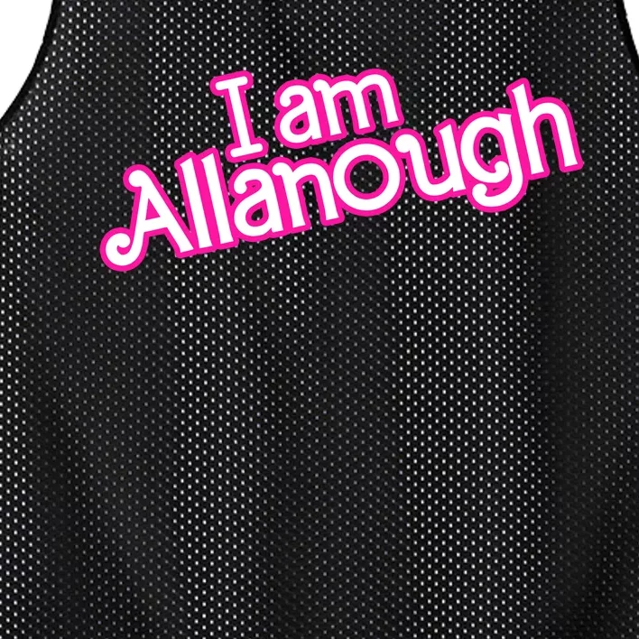 I Am Allanough Mesh Reversible Basketball Jersey Tank