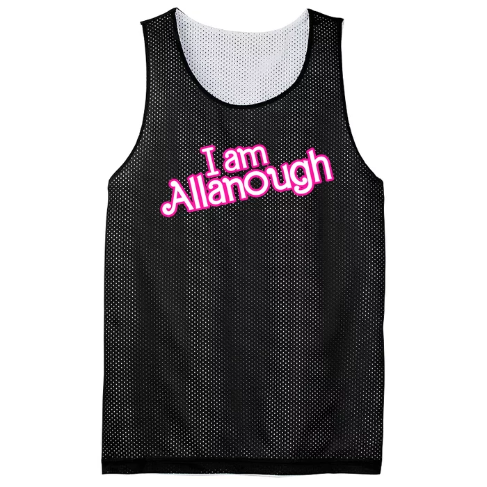 I Am Allanough Mesh Reversible Basketball Jersey Tank