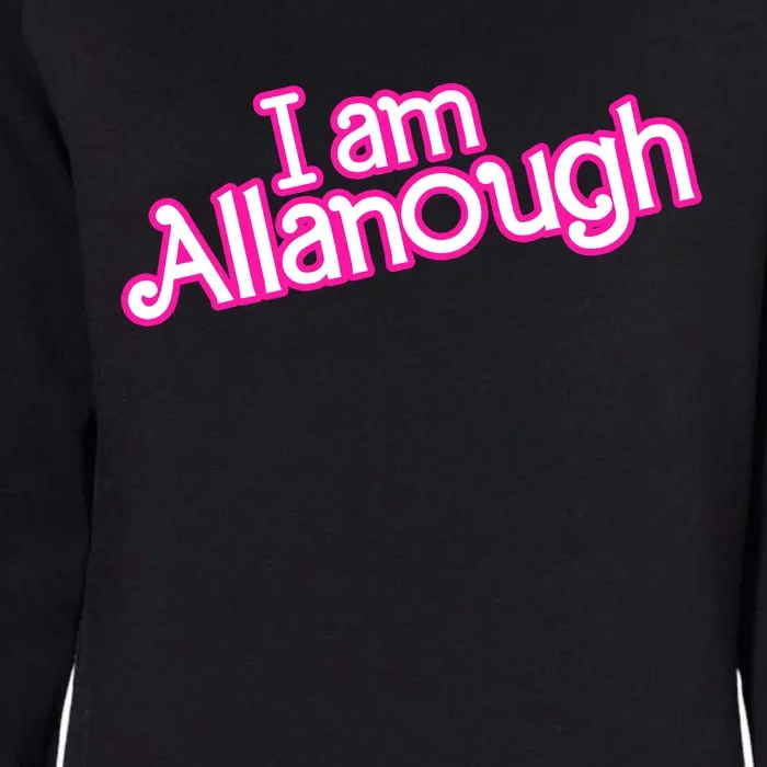 I Am Allanough Womens California Wash Sweatshirt