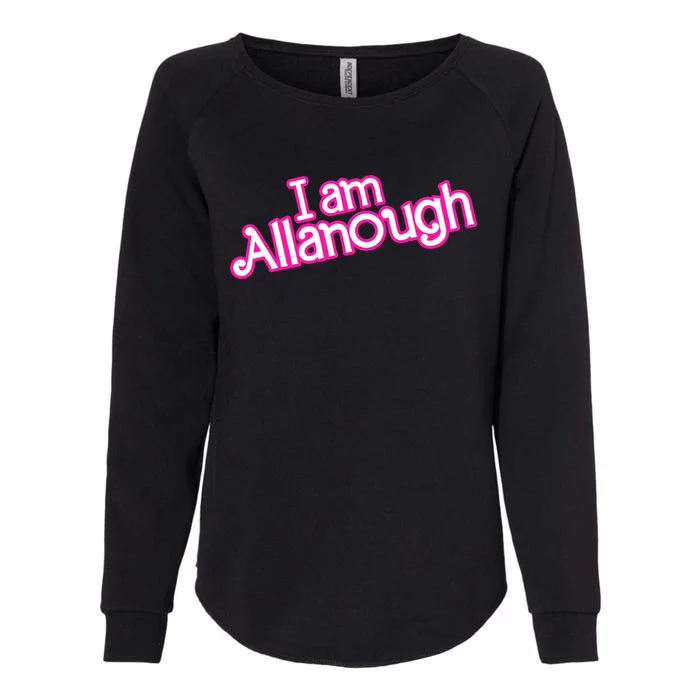 I Am Allanough Womens California Wash Sweatshirt