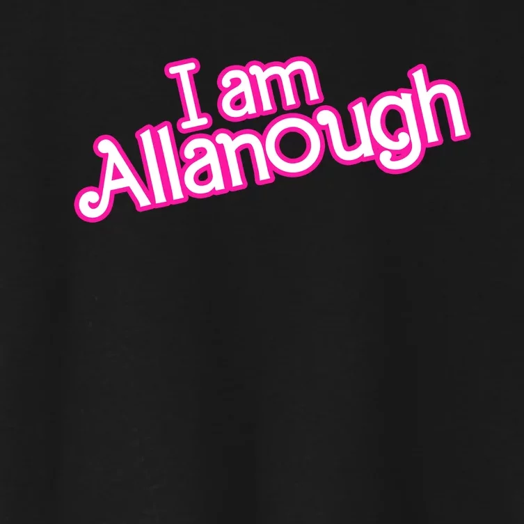 I Am Allanough Women's Crop Top Tee