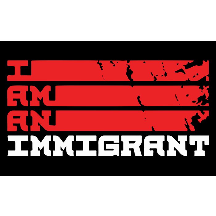 I Am An Immigrant Bumper Sticker