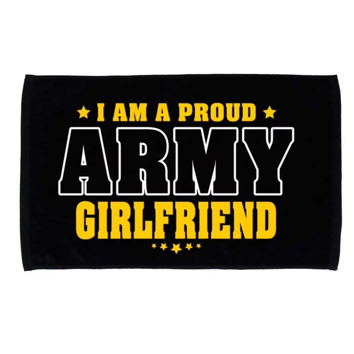 I Am A Proud Army Friend Patriotic Pride Military Couple Gift Microfiber Hand Towel