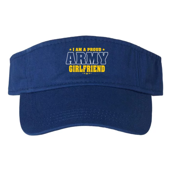 I Am A Proud Army Friend Patriotic Pride Military Couple Gift Valucap Bio-Washed Visor