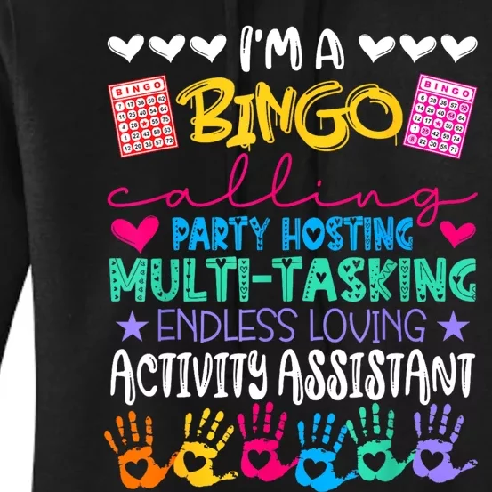 IM Activity Assistant National Activity Professionals Week Women's Pullover Hoodie