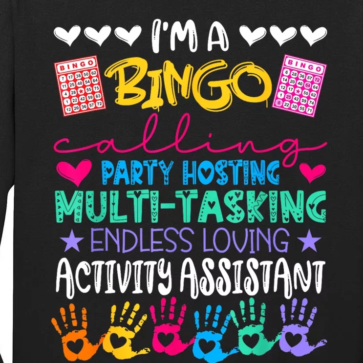 IM Activity Assistant National Activity Professionals Week Tall Long Sleeve T-Shirt