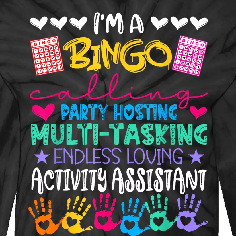 IM Activity Assistant National Activity Professionals Week Tie-Dye Long Sleeve Shirt