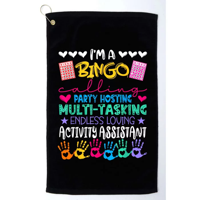 IM Activity Assistant National Activity Professionals Week Platinum Collection Golf Towel