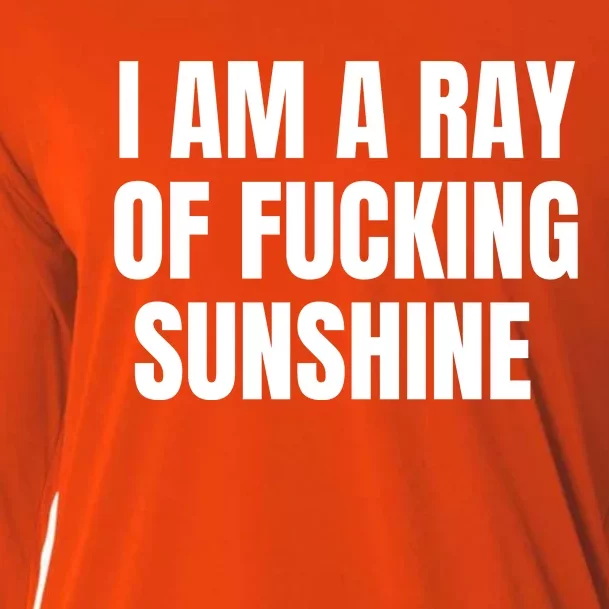 I Am A Ray Of Fucking Sunshine Cooling Performance Long Sleeve Crew