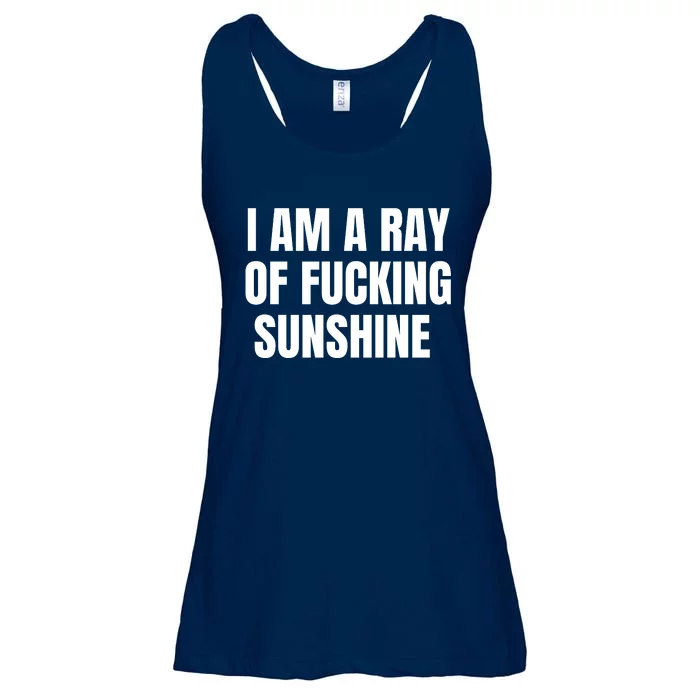 I Am A Ray Of Fucking Sunshine Ladies Essential Flowy Tank