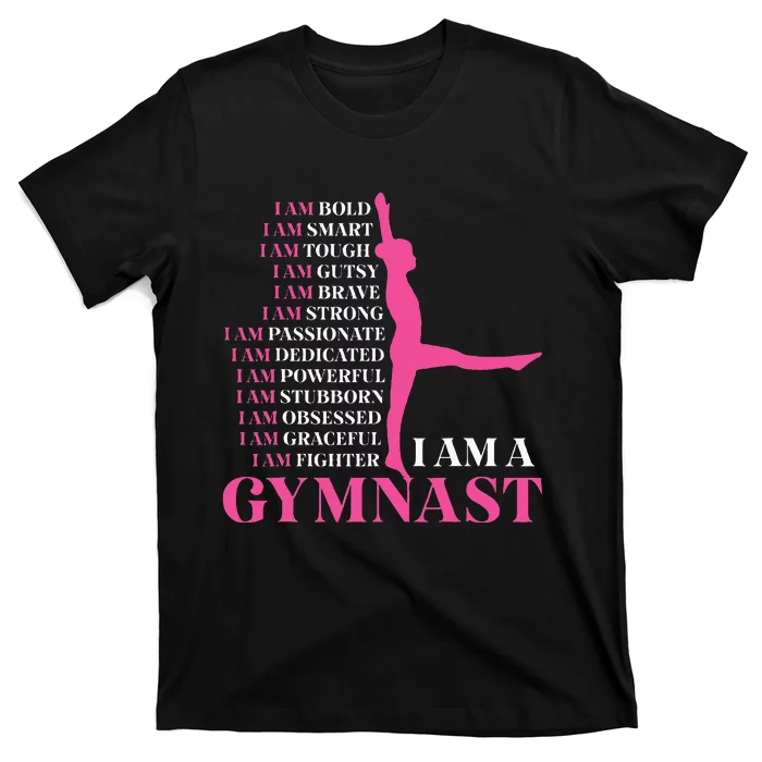 I Am A Gymnast Gymnastics Women Sports T-Shirt