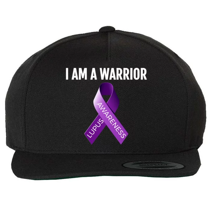 I Am A Warrior Lupus Awareness Cool Gift Wool Snapback Cap