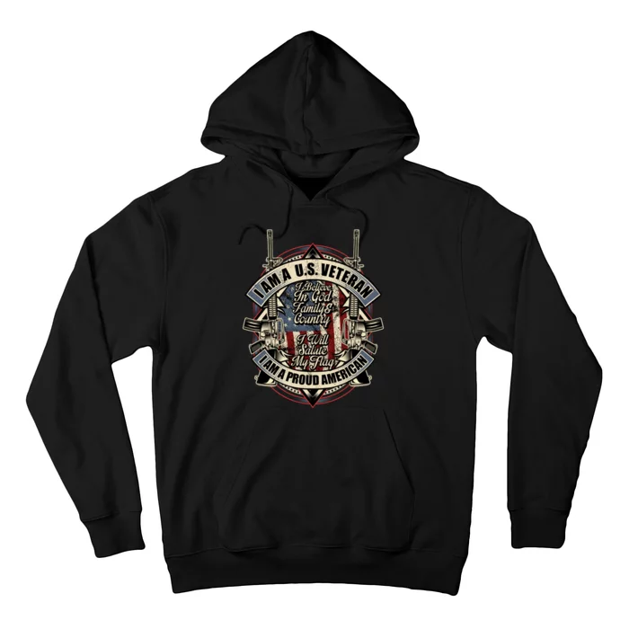 I Am A Us Veteran Hoodie