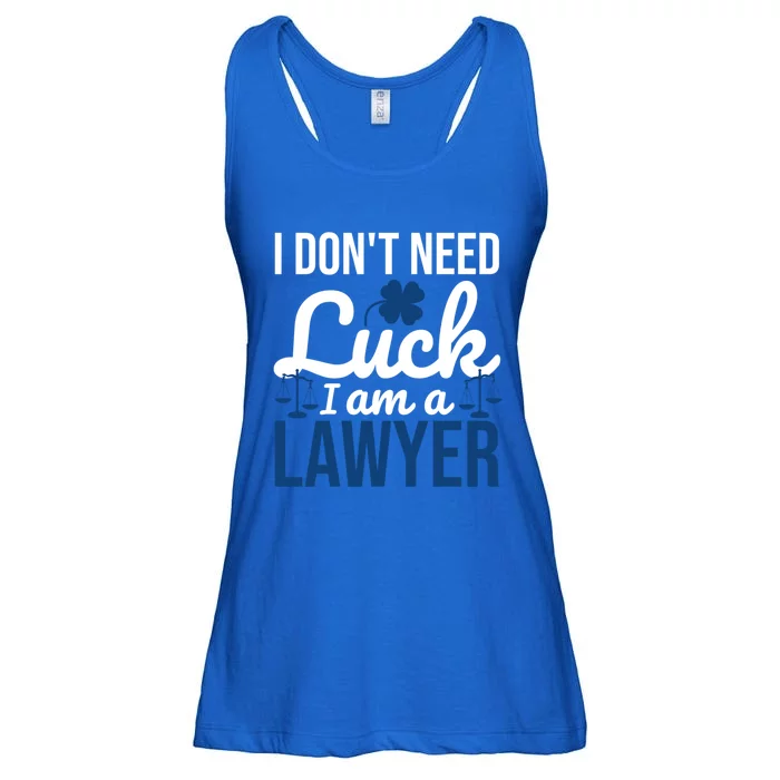 I Am A Lawyer Meaningful Gift I Don't Need Luck Funny St Patrick's Great Gift Ladies Essential Flowy Tank