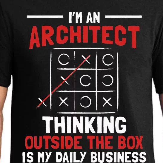 I'm An Architect Architectural Design Artwork Real Estate Pajama Set