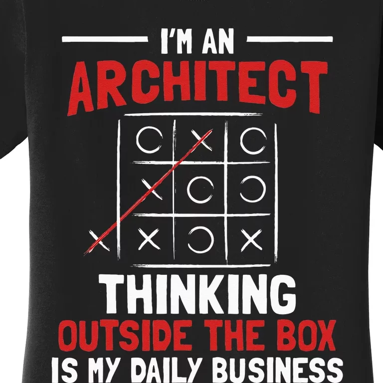 I'm An Architect Architectural Design Artwork Real Estate Women's T-Shirt