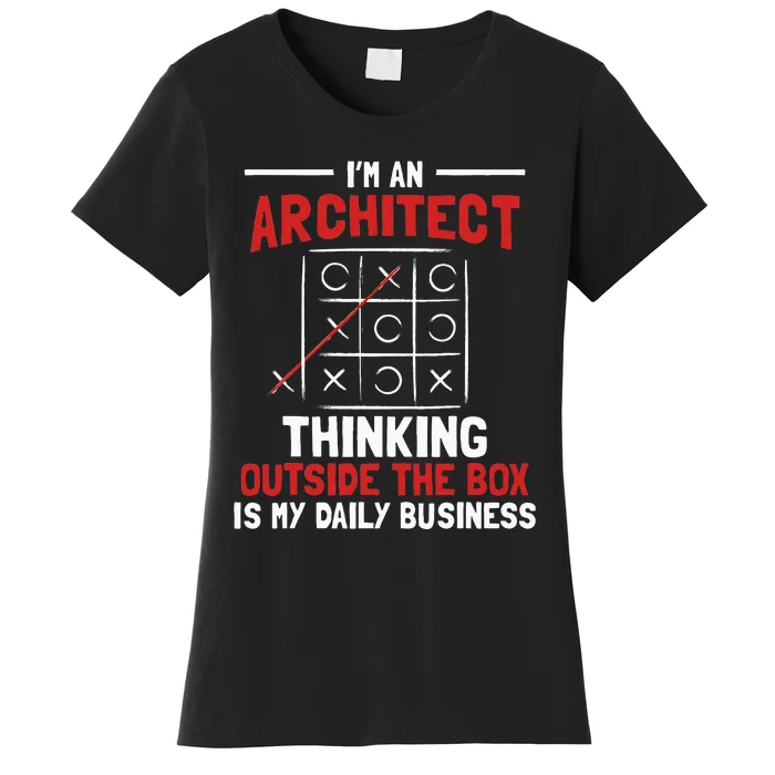 I'm An Architect Architectural Design Artwork Real Estate Women's T-Shirt