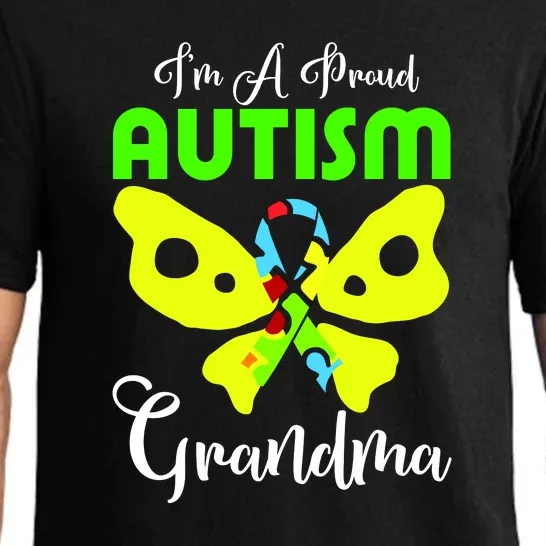 I Am A Proud Autism Grandma Pajama Set