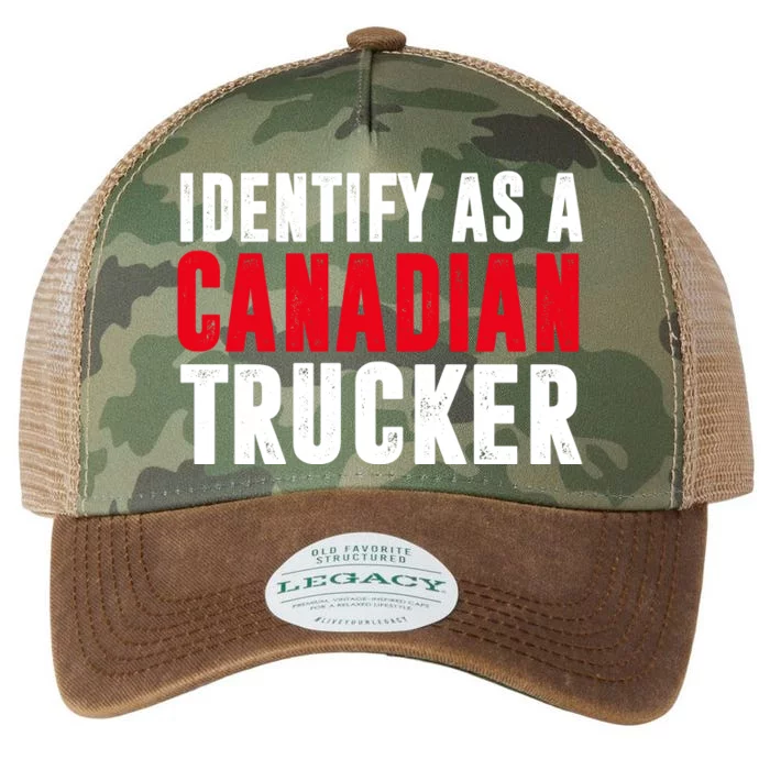 Identify As A Canadian Trucker Legacy Tie Dye Trucker Hat