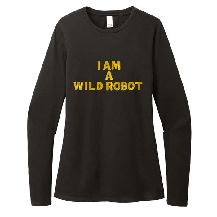 I Am A Wild Robot Gifts Womens CVC Long Sleeve Shirt