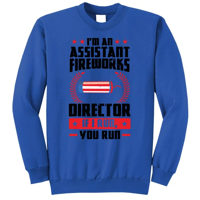 Im An Assisatant Fireworks Director Firework Usa Funny Gift Sweatshirt