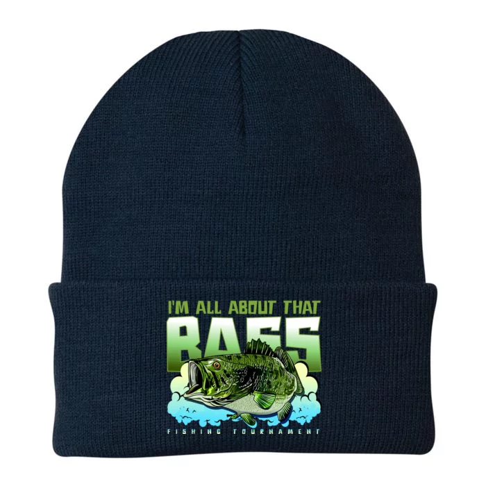 I Am All About That Bass Fishing Knit Cap Winter Beanie