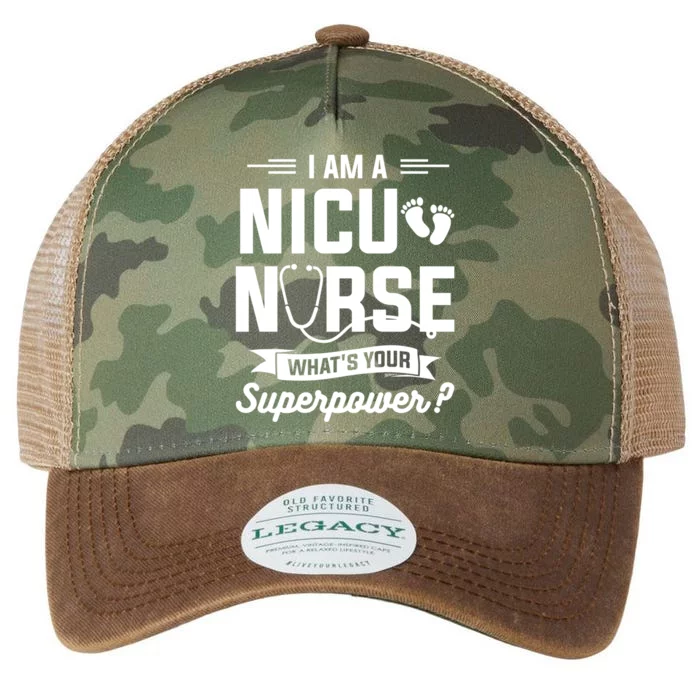 I Am A Nicu Nurse Whats Your Superpower Neonatal Nurses Rn Gift Legacy Tie Dye Trucker Hat