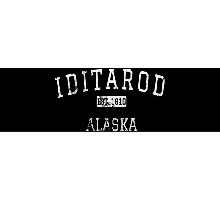 Iditarod Alaska Ak Vintage Bumper Sticker