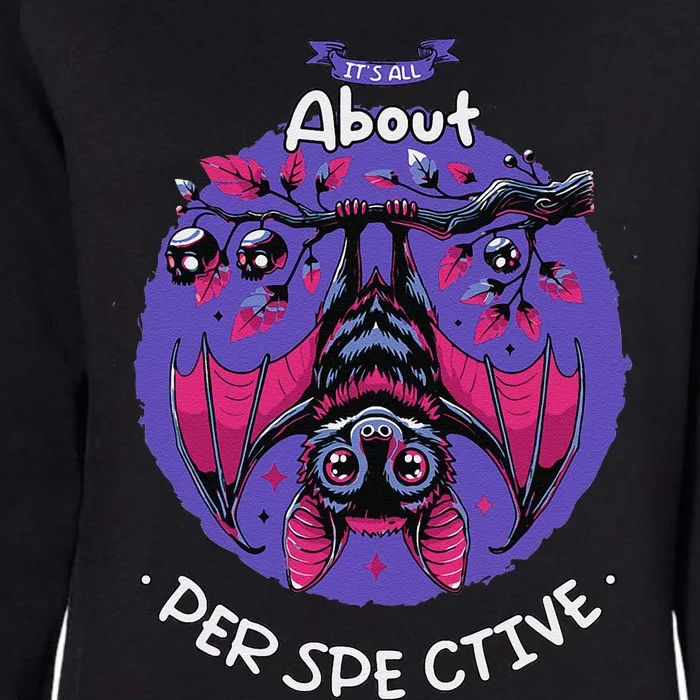 ItS All About Perspective Halloween Womens California Wash Sweatshirt