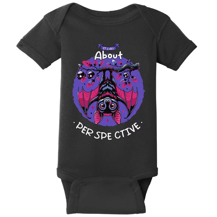 ItS All About Perspective Halloween Baby Bodysuit