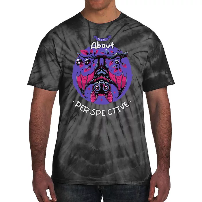 ItS All About Perspective Halloween Tie-Dye T-Shirt