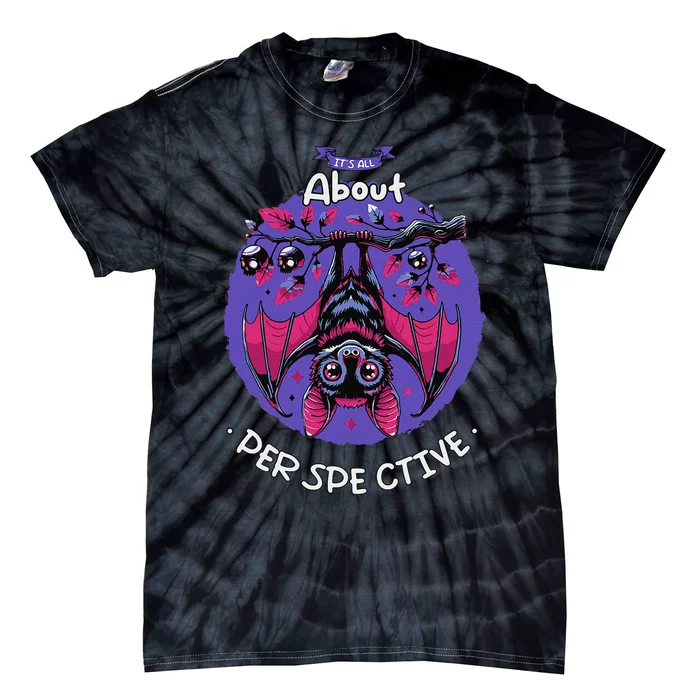 ItS All About Perspective Halloween Tie-Dye T-Shirt