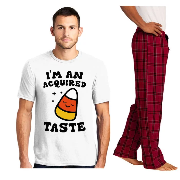 Im An A.cquired T.aste Candy C.orn Halloween Day Pajama Set