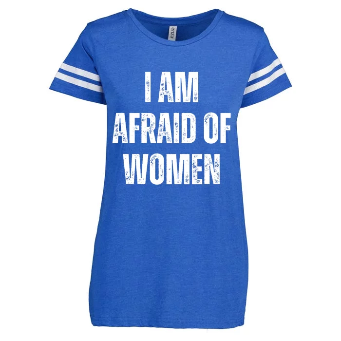 I Am Afraid Of Enza Ladies Jersey Football T-Shirt