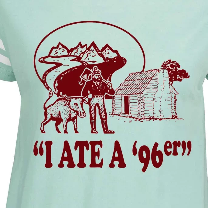 I Ate A 96er Enza Ladies Jersey Football T-Shirt