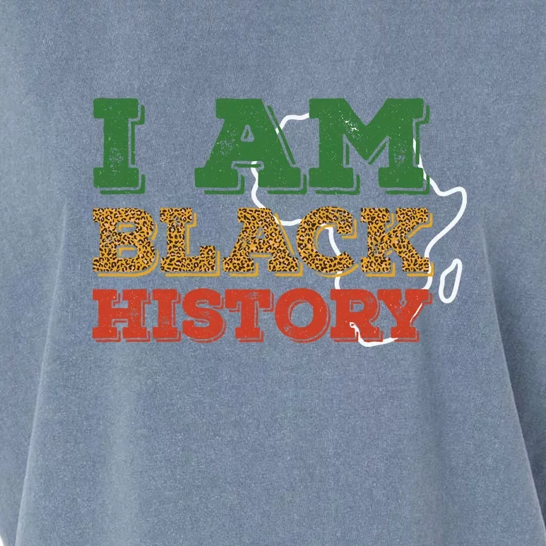 I Am Black History Month Gift African Pride Garment-Dyed Women's Muscle Tee