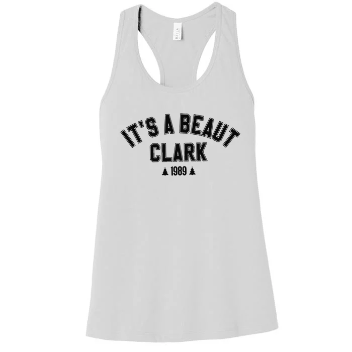 Its A Beaut Clark 1989 Christmas Tree Women's Racerback Tank