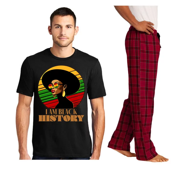 I Am Black History Stylish Black African American Woman Pajama Set