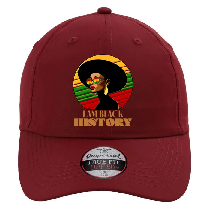 I Am Black History Stylish Black African American Woman The Original Performance Cap