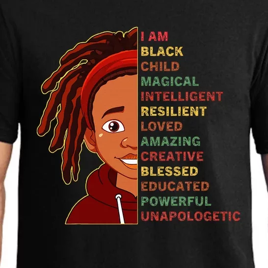 I Am Black History Month strong African American Pajama Set