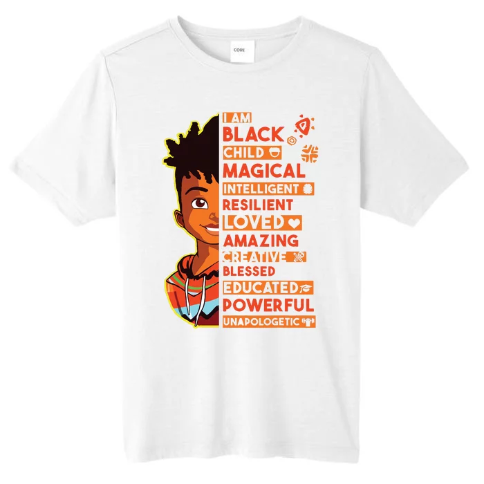 I Am Black History Month Boy African American ChromaSoft Performance T-Shirt